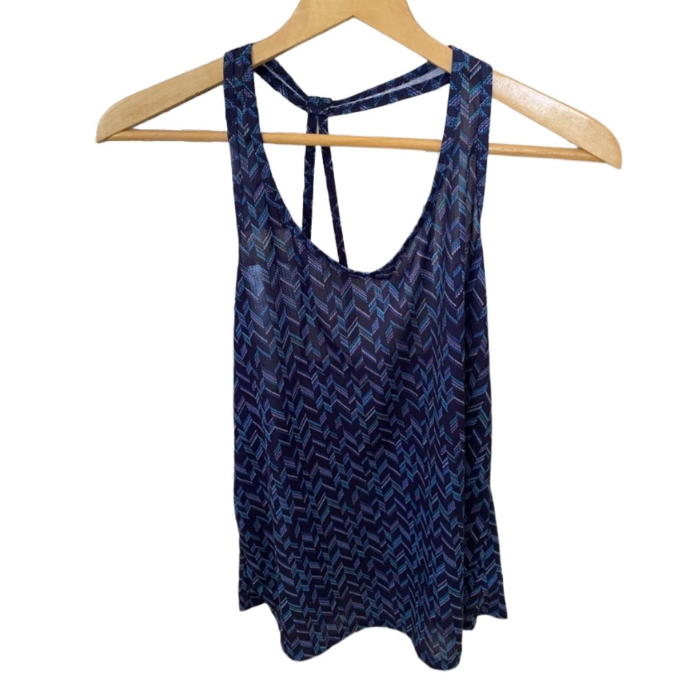 Old Navy Active Patterned Go Dry Tank Top Size M